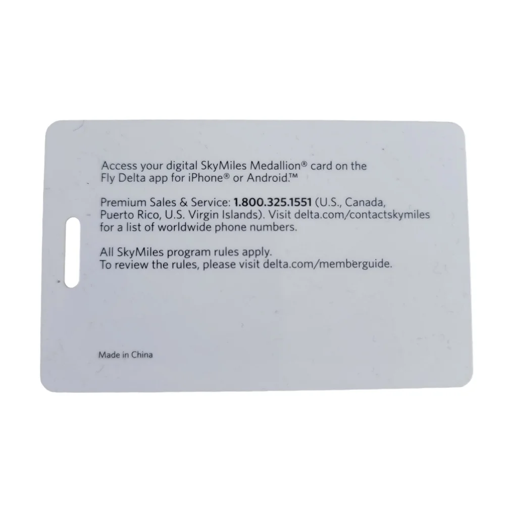 DELTA Platinum Bag - Luggage Tag NWOT